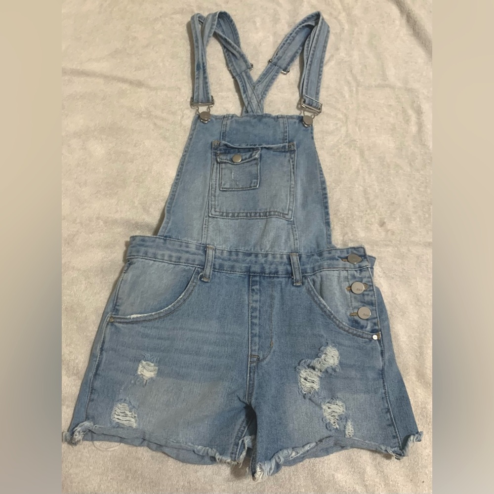 Nasty Gal Denim Shortalls